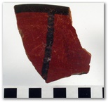 AZC 189 - Black-on-Red Variant A-1 - Bowl